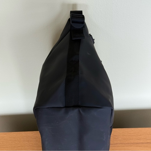 Rains Black Small Weekender Duffel Bag - Picture 9 of 16